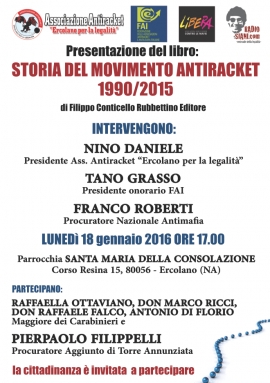 Storia del movimento antiracket 1990/2015