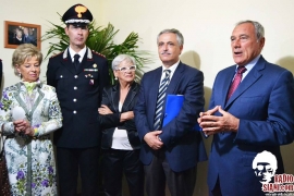 Il Presidente del Senato Grasso inaugura la sede dell'Antiracket di Ercolano